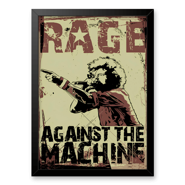 Quadro e poster Rage Against the Machine - Quadrorama