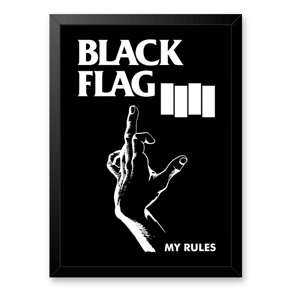 Quadro e poster Black Flag 