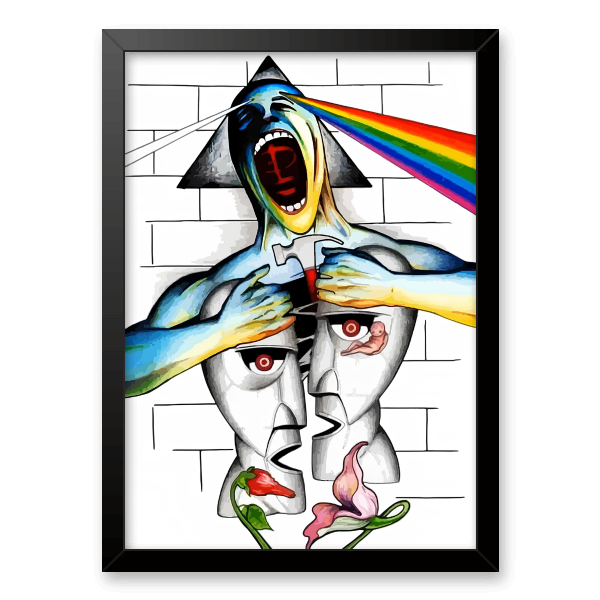 Quadro e poster Pink Floyd The Wall - Quadrorama