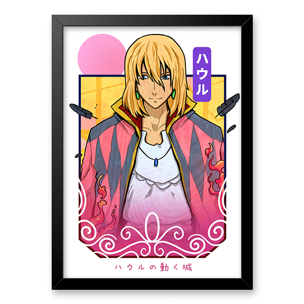 Quadro e poster Howl - Howl's Moving Castle - Quadrorama